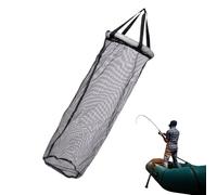 Générique 1x Floating Fish Basket - Fishing Basket for Live Caught Fish | Convenient to Store Folding Floating Fishing Baskets | Quick-Drying Minnow Trap Net Cage for Storage Bait Crayfish Minnow