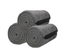 Générique 2+1 Pcs MagicDrys Twist-Weave Microfiber Car Towel, No Streaks Left, Highly Absorbent, and Safe from Scratches (Large*3)