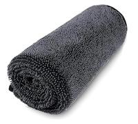 Générique 2+1 Pcs MagicDrys Twist-Weave Microfiber Car Towel - Streak-Free, Ultra-Absorbent, Scratch-Safe, Double-Sided Thickened Material, No Fading, No Shrinkage for Kitchens, Cars (Small)