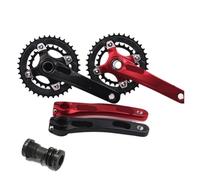 Générique 2 * 10S, Compatible avec Les pédaliers 26T et 38T à Double Vitesse for VTT, 104/64 20 Vitesses(Crankset-BB,Red)