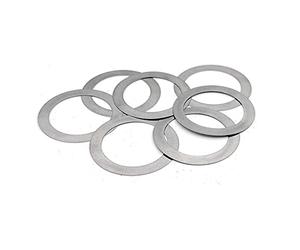 Générique 2/5 pièces épaisseur 1.0mm rondelle Plate en Acier Inoxydable Joint Ultra Mince Joint de réglage de Haute précision M3-M60 cale Mince SUS304 (Taille : 50x62x1 (2pcs))