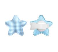 Générique 2 Accessoires élégants pour écouteurs en Forme, Blue | à attacher et à détacher, décoration de casque en tissu respirant pour un usage quotidien ou des occasions