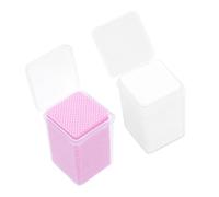Générique 2 Boîtes de Lingettes de Nettoyage pour Colle de Cils Feuilles en Coton pour Flacon de Colle Lingettes pour Salon de Beauté Outil Pratique pour Enlever Format Compact et Portable