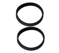 Générique 2 Courroies D'entraînement pour Raboteuse, Outil de Menuiserie, Largeur 9,6 Mm, Accessoire de Rechange Pratique pour Raboteuses électriques de 82, CAOUTCHOUC