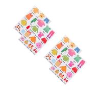 Générique 2 Ensembles armoire stickers décoration intérieure autocollants pour garçons étiquette autocollantes autocollant mural décalque d'organisation de vêtements étiquettes de vêtements