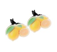 Générique 2 Ensembles Diffuseur de Parfum Citron Clips de Ventilation pour Ambiance Accessoires Décoratifs