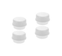 Générique 2 Ensembles Fond De Boîte À Musique De Fûts Bricolage Passe-câble Music Box Boite Musicale Fond De D'horloge Base De Plastique Blanche 2 Pièces * 2