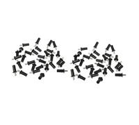 Générique 2 Ensembles Loquet De L'obturateur Blinds Volets Persiennes Agrafe Tringles À Rideaux sans Perçage Épingle À Nourrice Goupille De Réparation D'obturateur De Fer PP 30 Pièces * 2