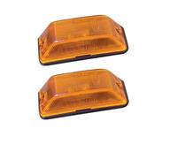 Générique 2 Feux Clignotant Latéral Halogène Feux de Gabarit Latéraux Orange 12V/24V Pour Camion Fourgonnette Bus