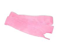 Générique 2 paires de lacets plats en mousseline de soie de 2,5 cm de large pour baskets et chaussures décontractées, longueur: 100, 120, 140 cm(Bright Pink,140cm)
