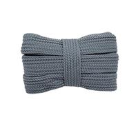 Générique 2 paires de lacets plats tendance de 2 cm de large pour hommes et femmes, baskets, chaussures décontractées, longueurs de 100 à 160 cm.(Dark gray,160cm)