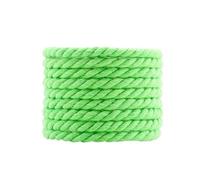 Générique 2 paires de lacets torsadés en coton de 6 mm de large pour baskets, bottes, chaussures plates, longueur 120, 140, 160 cm(Lignt green,160cm)