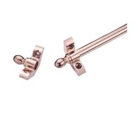 Générique 2 Pièces (1 Paire) Supports De Support De Tapis D'escalier avec Embout D'extrémité, Accessoires De Fixation D'escalier (Tige Non Incluse)