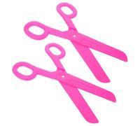 Générique 2 Pièces Accessoire Géant de Costume en Plastique pour Fête de Carnaval, Ciseaux Pourpre Ergonomiques Design Unique, pour Soirées et Halloween