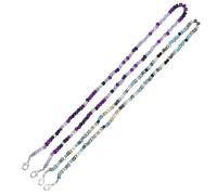 Générique 2 Pièces Anti-slip Mask Lanyard avec Sangles Pratiques pour Masque et Chaînes pour Lunettes Lanières Légères et Résistantes pour Sport et Usage Quotidien