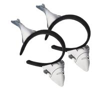 Générique 2 Pièces Bandeau Poisson Salé Bandeau Spa Arcs De Cheveux Pinces à Cheveux Boucles Détenteurs De Queue De Cheval Agrafe De Femmes Coiffure Cerceaux De Cheveux Peluche