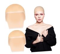 Générique 2 Pièces Bonnet Chauve Étiquettes Détachables Épingle Vernis à Ongles Pour Le Nail Art Bol à Mélanger Pour Masque Spatule De Maquillage Douane Béchers Et Tubes à Essai Air Émulsion