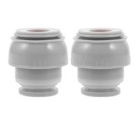 Générique 2 Pièces Bouchon de Tasse sous Vide en Plastique 500ml à 1200ml Joint Étanche et Interrupteur Poussoir pour Bouteille Isotherme de Voyage et Déplacements