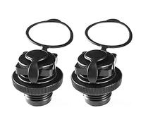 Générique 2 pièces Bouchons de buse de soupape d'air pour Bateau Gonflable Kayak Radeau Matelas Matelas pneumatique Pompe à air Sup Carte Adaptateur Matelas Valve