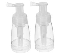 Générique 2 pièces Bouteille Spray Transparent Lot pour Sèche Coiffure Portable Vaporisateur Salon Barber Pulvérisation Uniforme et Compacte pour Shampooing Sec et Retouche
