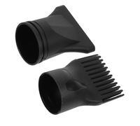 Générique 2 Pièces Buse De Fixation Universelle Pour Sèche-cheveux Buse De Sèche-cheveux En Plastique Diffuseur De Sèche-cheveux Remplacement Concentrateur Étroit Pour De Sèche-cheveux