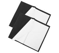 Générique 2 Pièces Chiffon de Polissage Bijoux Couches avec Couture Renforcée Chiffon Nettoyant Anti-oxydation pour Argent Or Absorption pour Bijoux Éclatants