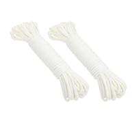 Générique 2 Pièces Cordon D'arrosage Automatique pour Plantes D'intérieur Pot Blanc en Coton Polyester Système sans Électricité pour Hydroponie la Maison