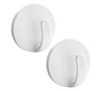 Générique 2 Pièces Crochets Magnétiques Résistance Déformation pour Réfrigérateur Cuisine en ABS Aimant Puissant, Design Gain de Place, Résistance la Déformation, pour Bureau et Salle de