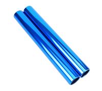 Générique 2 Pièces de Bâtons de Relais en Aluminium pour Courses et événements Sportifs, Bleu
