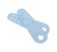 Générique 2 Pièces de Bout de Chaussure de Roller et Forme Parfaitement Ajustée en Cuir PU Bleu des Orteils pour Jeunes Patineurs