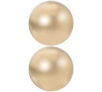 Générique 2 pièces de Massage Portable Lot de Boules Lisses pour Relaxation des Mains Masseurs Compacts pour Adultes et Personnes Âgées Boules Solides Durables pour Thérapie Manuelle