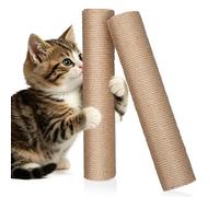 Générique 2 Pièces de Rechange pour Arbre à Chat Poteaux à Gratter Sisal et Abs, Remplacement Facile, Spot d'exercice pour Chats D'intérieur