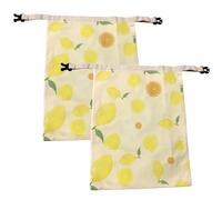 Générique 2 pièces de Sacs à Pain en Cire d'abeille de 43 cm × 33 cm, Sac à Pain réutilisable avec, sachets à Pain en Cire d'abeille Naturelle pour la Conservation du Pain (G)