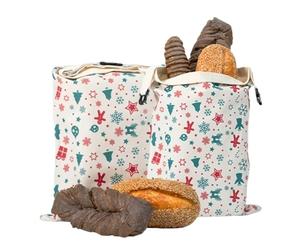 Générique 2 pièces de Sacs à Pain en Cire d'abeille de 43 cm × 33 cm, Sac à Pain réutilisable avec, sachets à Pain en Cire d'abeille Naturelle pour la Conservation du Pain (A)