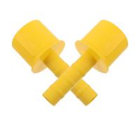Générique 2 Pièces Distributeur Polyvalente Étirable Jaune en Poignée Film Plastic Ergonomique Confort Amélioré Compatibilité de l'emballage Lors Transport