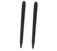 Générique 2 Pièces Électronique Interactif Tablette avec Stylet Stylo Capacitif Stylet Capacitif Universel Rétractable Indiquer Planche Écran Tactile Clavier Crayon pour S'agiter Abdos Black