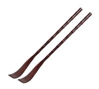 Générique 2 Pièces Gratte-dos en Bois Rouge Griffes Lisses, Outil Rond pour Soulager Démangeaisons et Atteindre Zones Difficiles du Dos