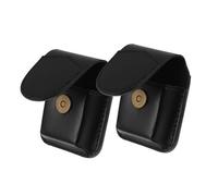 Générique 2 Pièces Housse Cuir pour Briquet de Protection Durable pour Briquet Accessoire Simple à Utiliser