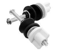 Générique 2 Pièces Kit de Boulons Acier Inoxydable pour Fixation de Charnière de Siège de Toilette Accessoires de Remplacement avec Fixations à Dégagement Rapide pour Installation Facile