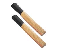 Générique 2 Pièces Manche de Remplacement Bois pour Marteau de Poignées pour Outils de Bricolage Installation Facile pour Marteau
