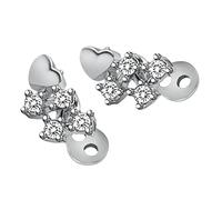 Générique 2 Pièces Microdermal Bijoux Bijoux Piercing Corps Acier Titane Cristal Filetage Convient pour Femmes Cadeaux Usage Quotidien