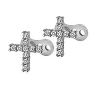 Générique 2 Pièces Microdermal Bijoux Piercing Surface Bijoux Titane Cristal Incrusté Hypoallergénique pour Femmes Maman Décoration
