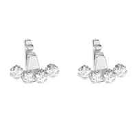 Générique 2 pièces Mode Forme incurvée Zircon métal Clip d ' Oreille attachement écouteur Charme pour écouteurs amélioration du Son Forme incurvée décoration de Clip d ' Oreille