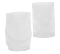 Générique 2 Pièces Moule en Silicone Halloween Crâne 3D pour Chocolat et