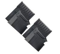 Générique 2 Pièces Peigne Limiteur pour Tondeuse à Cheveux Noire Abs Professionnel