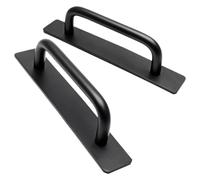 Générique 2 pièces poignée adhésive d'armoire tiroir Push Pull Non percée adaptée aux armoires de cuisine salles bains(2pcs 148mm 5.82in)