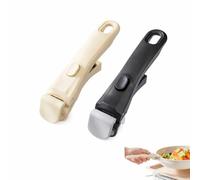 Générique 2 Pièces Poignée Amovible Universelle Pour Poêles, Poignée Amovible Mastrad, Poignee Détachable Pour Casserole Résistante À La Chaleur (250°C,10kg) (N&B)