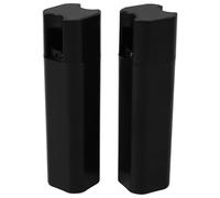Générique 2 Pièces Poignée en Plastique Noir pour Store Vénitien Contrepoids, Accessoire de Tirage Confortable et Résistant pour Rideaux, pour Fenêtres