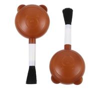 Générique 2 pièces Poire Soufflante Compacte avec Brosse pour Nettoyage Lentilles et Poussière Souffleur Air et Flexible pour Appareils Photo et Claviers