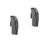 Générique 2 Pièces pour Bouteille Bouteilles Biberons De Lait Maternel Bouilloire Boire Transporteur Bouteille d'eau Glacière Portative Refroidisseur De Boissons Polyester Grey